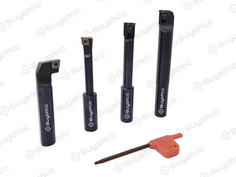 Indexable Tool Set of 4 Boring Bars for 2" Inch I 50 mm Boring Head