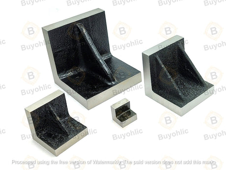 Stress Relieved Caste Iron Solid Webbed Angle Plate