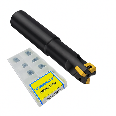 Indexable Insert Endmill 32MM II 3 Pocket II 10 Pcs AOMT18 Carbide Inserts Free