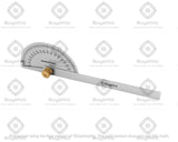 Stainless Steel Protractor 0-180 degrees Machine Tools