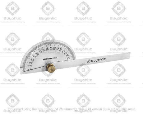 Stainless Steel Protractor 0-180 degrees Machine Tools
