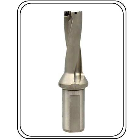 Indexable Insert U Drill 49.5 MM II Weldon Shank II Through Coolant II 10 pcs Carbide Inserts FREE