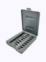Set of 8 pcs Tungsten Carbide Burr Set 1/4" Shank Wood Stone Carving Cutting Engraving Grinder Kit Attachment Rotary Tool Accessories Set Harder than Diamond