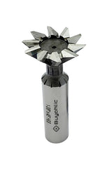 Dovetail Cutter HSS 45° – Durable Double-Edged End Mill Tool for Metalworking & Machining