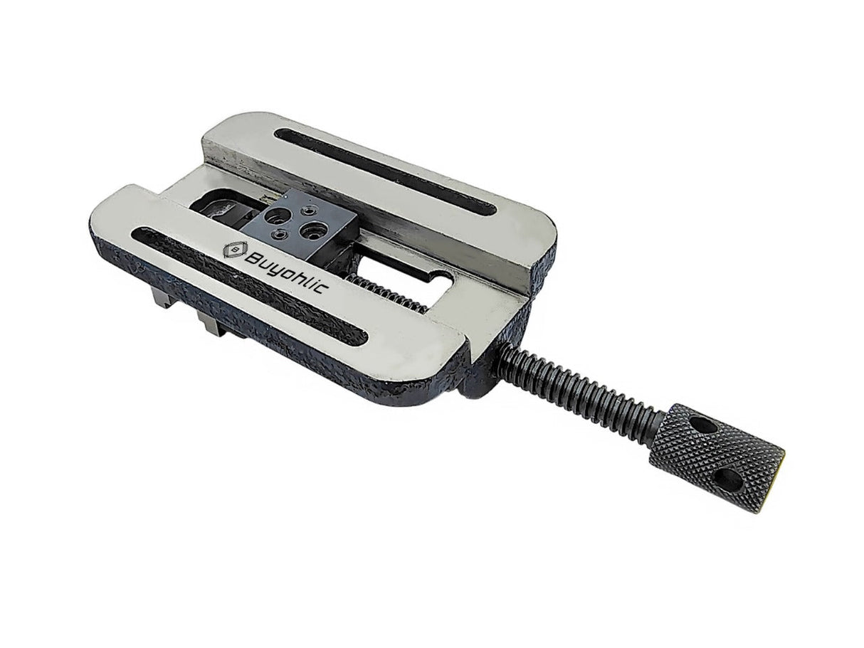 Drill Press Vice Vise- Long Slot| High Accuracy | Hi-Grade Cast Iron Machine Tool