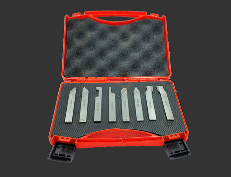 Lathe Form Tool Set HSS M2 Grade Hard & Ground Turning, Threading Machine Tools II Supplied in a Plastic Box