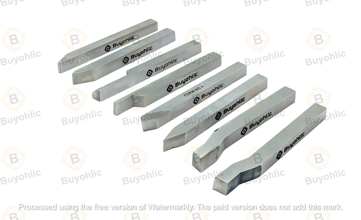 Buyohlic HSS lathe forming tools set