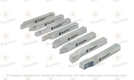 Multiple HSS form tools for lathe machining