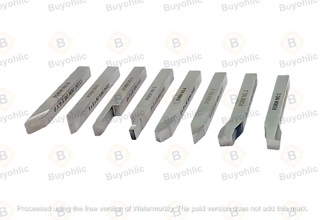 Precision form cutting tools for metal lathe
