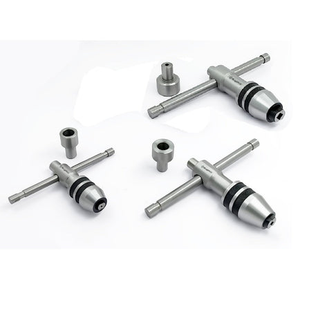 Precision Guiding Tap Wrenches with Freely Spinnable Cap -Design with Accurate Runout Control