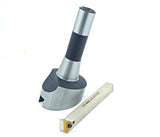 Large Head 2.5" Inch Lathe Milling R8 Shank Fly Cutter with Indexable Flying Tool