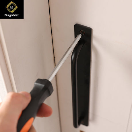 Buyohlic 36 Pcs Complete Repair General Hand Tool Set for Men Women - Household Tool Kit for Home Improvement with Hammer & Pliers Set & Ratchet Wrench & Socket & Portable Tool Box Case