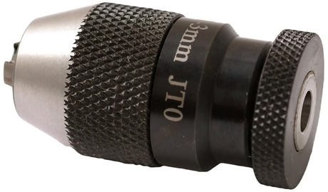 Micro Fine Drill Adaptor Miniature Quill 0-1/8 INCH/ 0-3MM JT0 Keyless Drill Chuck Taper to mount Drill Chuck
