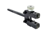 Clamp type knurling tool with adjustment knob for lathe
