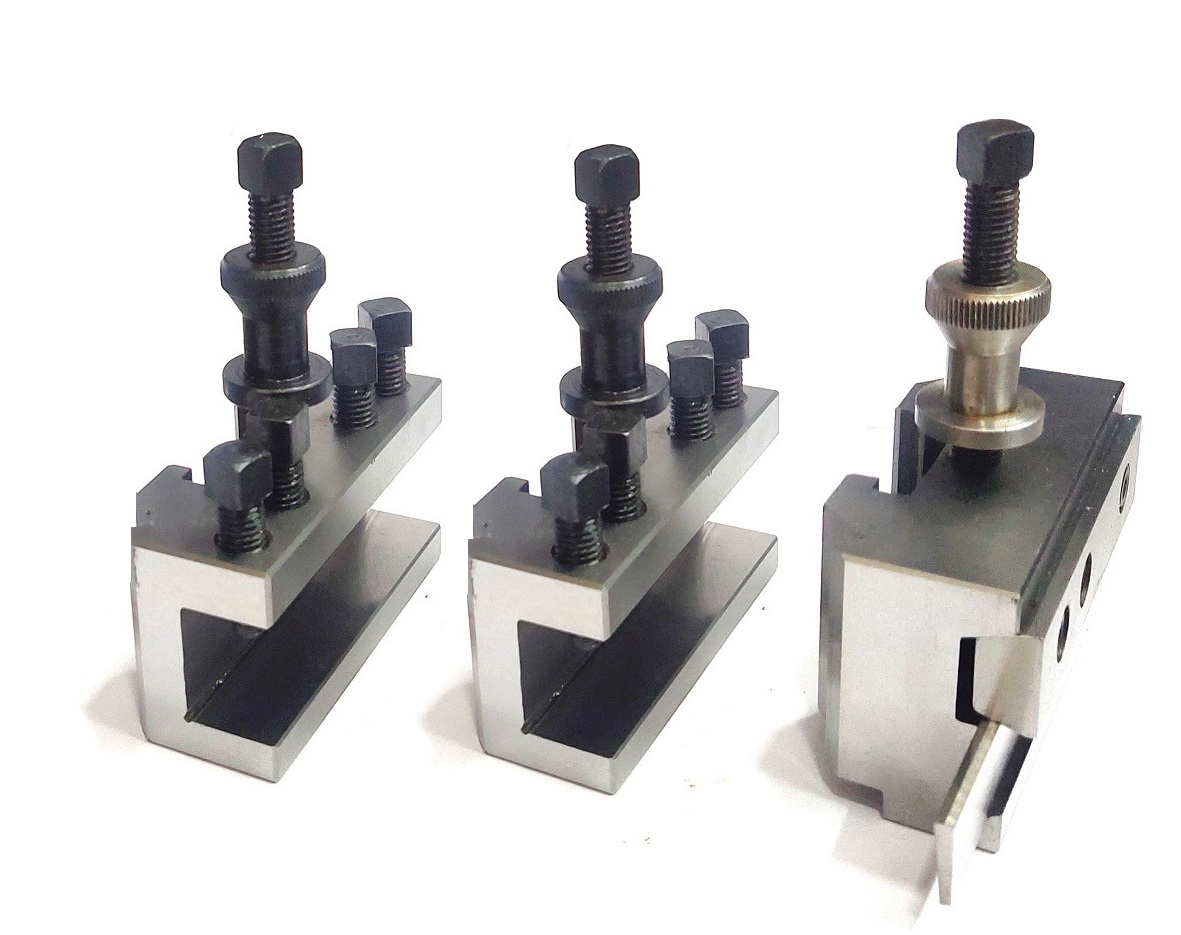 Precision alignment achieved with Quick change lathe tool holder