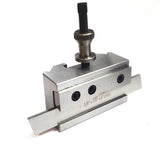 Tool height adjustment possible using Quick change lathe tool holder