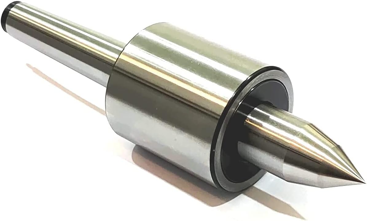 Double Bearing Lathe Pipe Cum Revolving Center Plain Body- 2MT (Under 5 Microns Runout)