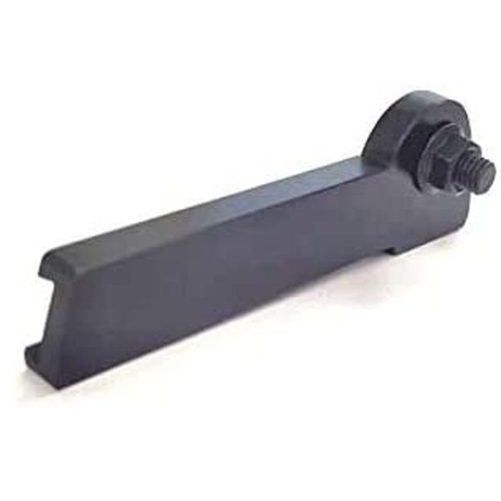 Straight Shank Lathe Parting Tool Holder With HSS Blade