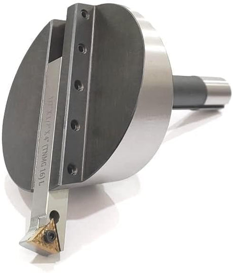 4" Inch Head Fly Cutter with Carbide Indexable Tip (TNMG16) Tool Bit