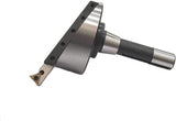 EXCLUSIVE 5" Inch I 125 mm Head Fly Cutter with 5" Long Carbide Indexable Tip (TNMG16) Tool Bit