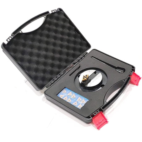 Ball turning attachment kit using lathe tool bit set for accuracy