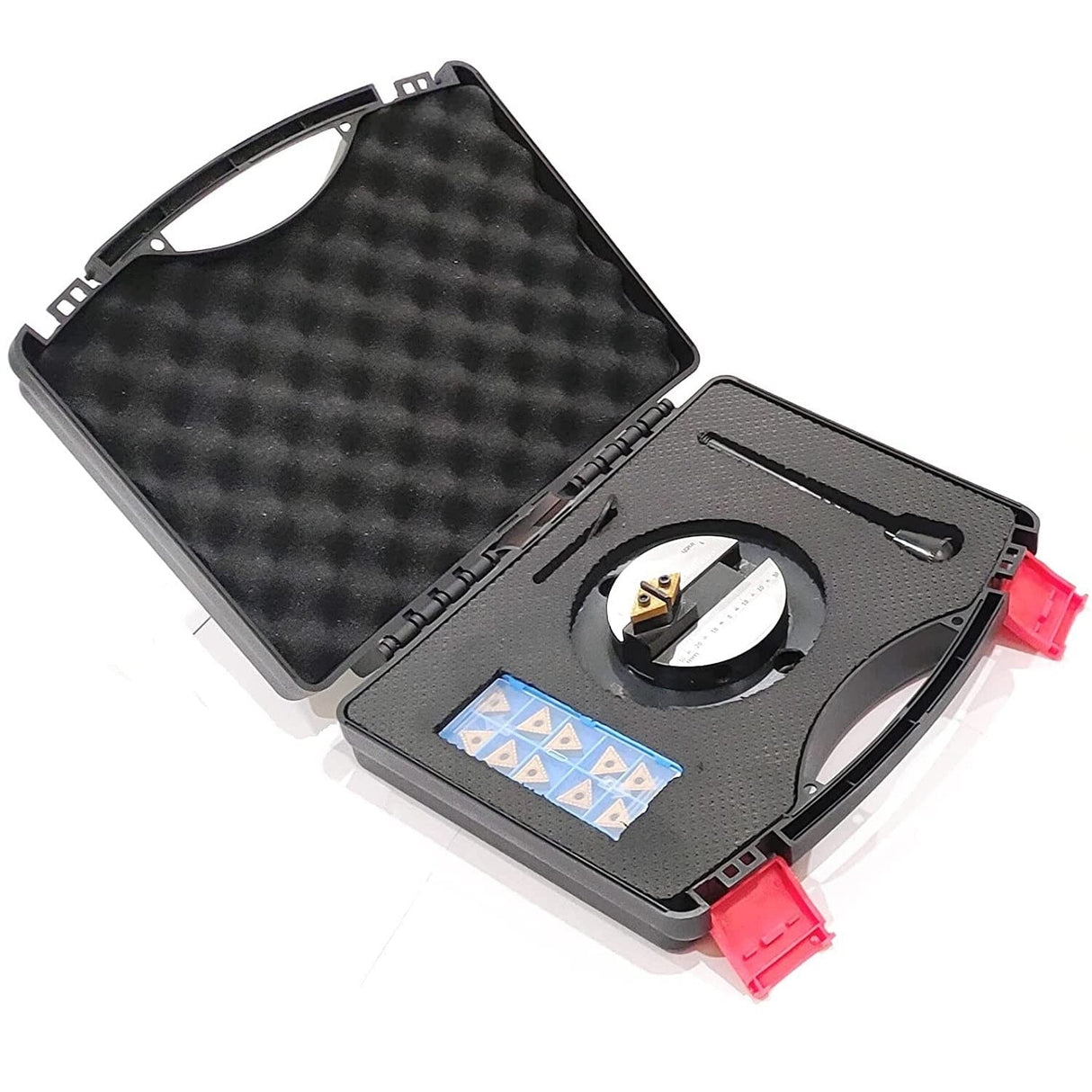 Ball turning attachment kit using lathe tool bit set for accuracy