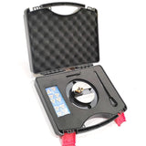 Lathe Round Base Ball Turning Attachment with Graduation Scale with 10 x Spare Cutting Bit Box