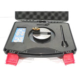 lathe tool bit set included with round base ball turning attachment