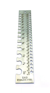 SWG Metal Wire Sheet Thickness Diameter Gauge