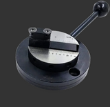 Lathe Ball Turning Attachment with 2× Carbide Cutting Bits Round Positive Rake Carbide Insert Tool