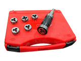 Precision Lathe die holder includes six metric threading dies
