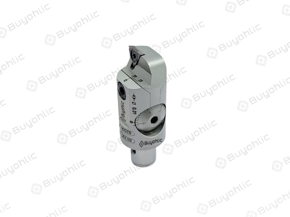 SDJ Indexable Fine Boring Head 1 Div ~ 0.01 mm II Range 20 to 28 mm-LBK TPGH0902