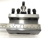 Fast tool swaps enabled by Quick change lathe tool holder