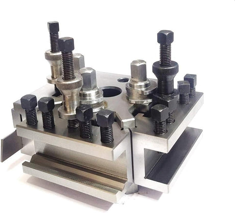 Precision Quick change lathe tool holder compatible with Harrison machines