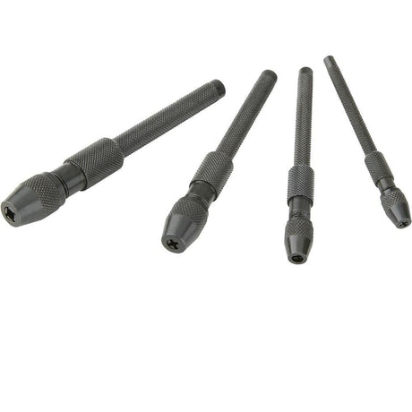 Set of 4 Pcs Pin Chuck Collet Vise Vice- Metric Capacity 0-4 MM