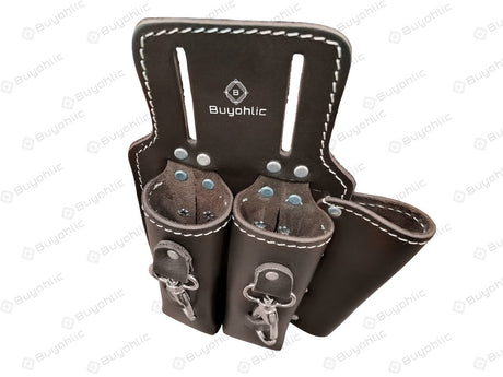 Leather 3 Pocket Linesmen and Electricians Tool Holder/ Bag / Pouch