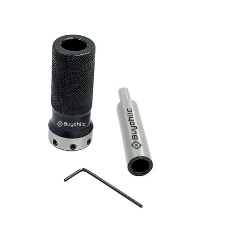 Bench lathe threading improved with Lathe Tailstock Die Holder