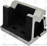 Graded Caste Iron Vee Angle Plates-stress Relieved Slotted