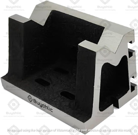 Graded Caste Iron Vee Angle Plates-stress Relieved Slotted