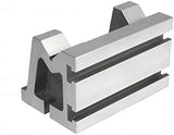 Graded Caste Iron Vee Angle Plates-stress Relieved Slotted