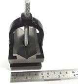 Hardened Tool Steel Vee V Block Pair Set with Clamps (32 x 32 x 40 mm (25 mm Capacity))