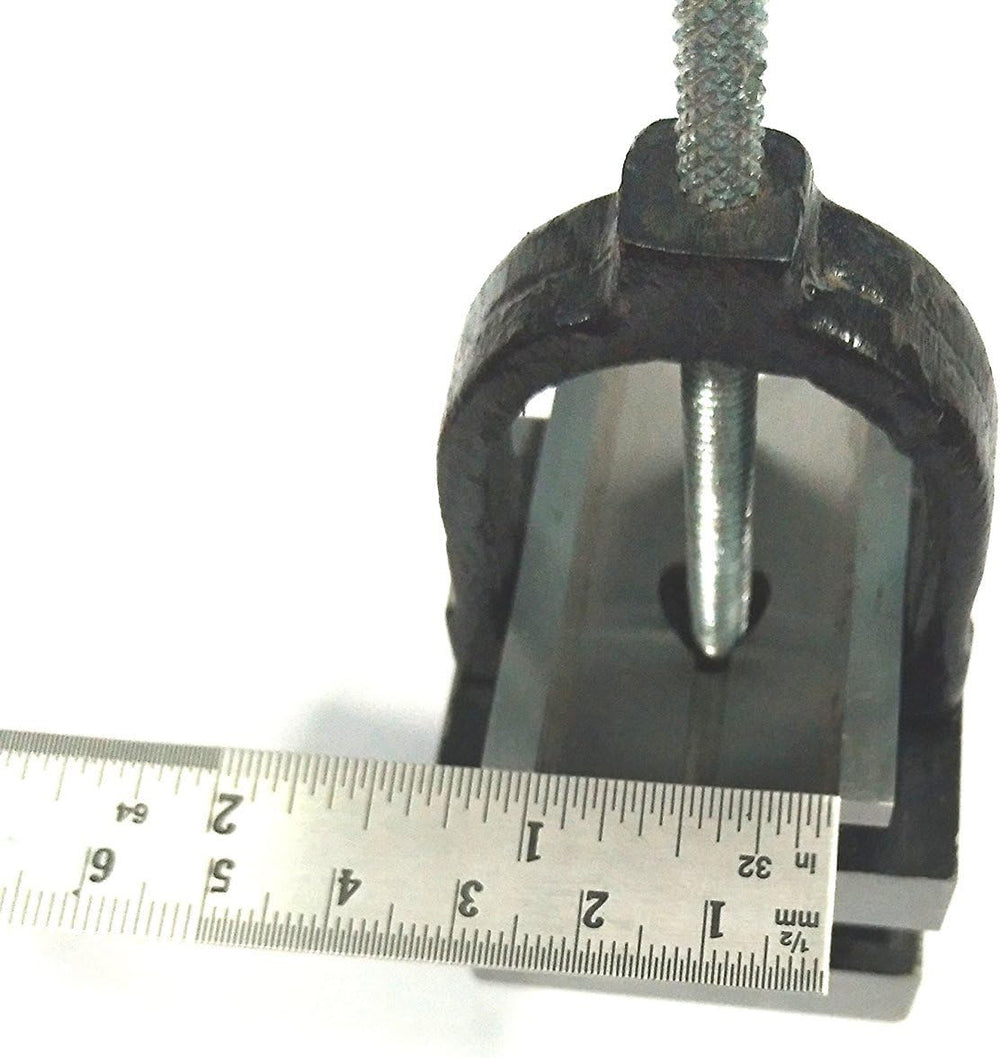 Hardened Tool Steel Vee V Block Pair Set with Clamps (32 x 32 x 40 mm (25 mm Capacity))