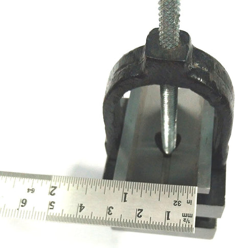 Hardened Tool Steel Vee V Block Pair Set with Clamps (32 x 32 x 40 mm (25 mm Capacity))