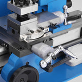 7" X 14" Benchtop Lathe, 550W Variable Speed 50-2250RPM with 3-jaw Chuck Mini Lathe Machine Mini Lathe w/Tool Box Digital Display for Metal