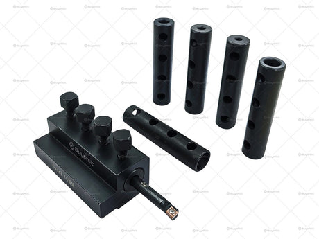 CNC Lathe Universal Boring Tool Holder with Interchangeable Sleeves – Precision Boring Bar Holder for CNC & Traditional Lathe Machines