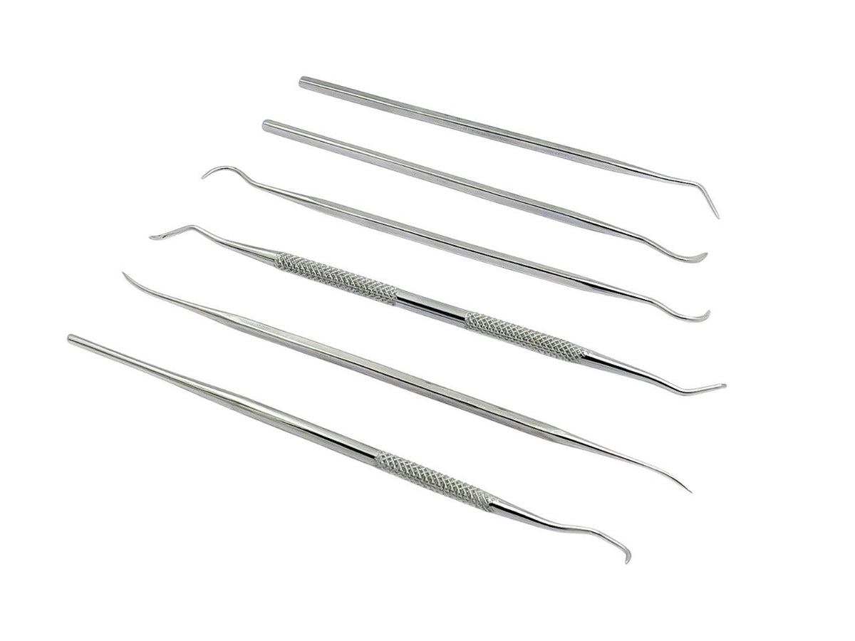 Professional Dental Tool Kit I Medical Safe-Stainless Steel I Dentist Pick, Dental Tarter Scraper for Tooth Stains Remover