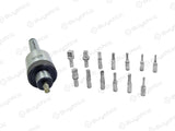 Industrial revolving tailstock center for smooth rotation