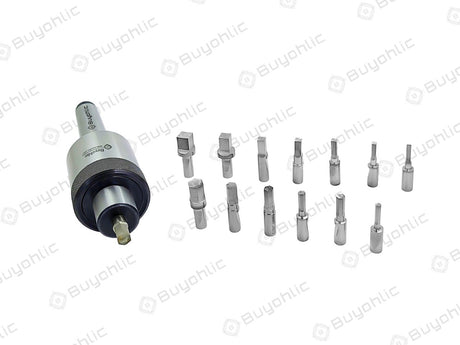 Industrial revolving tailstock center for smooth rotation