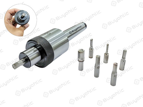 Revolving tailstock center kit with multiple center points