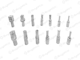 Precision revolving tailstock center for lathe tailstock use